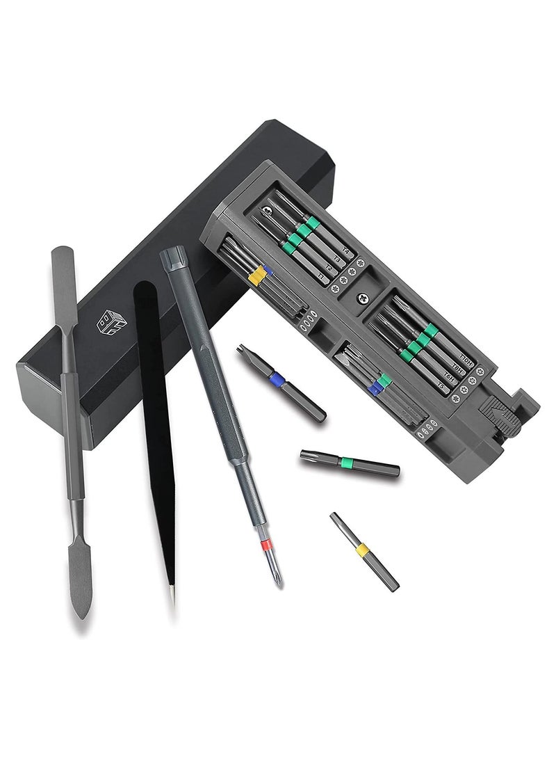 30 in 1 Precision Screwdriver Set, Magnetic Screwdriver Bits, Repair Tools For iPhone, Tablet, Xbox, Ps4, Watch, Eyeglass - Image 1