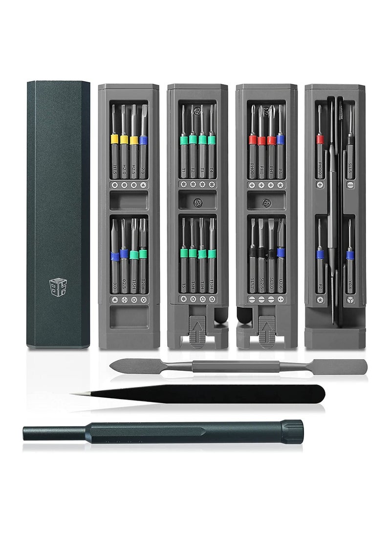 30 in 1 Precision Screwdriver Set, Magnetic Screwdriver Bits, Repair Tools For iPhone, Tablet, Xbox, Ps4, Watch, Eyeglass - Image 2