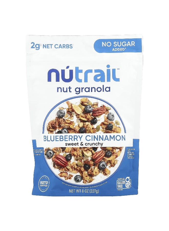 NuTrail NuTrail, Nut Granola, Blueberry Cinnamon, 8 oz (227 g)  - Image 1