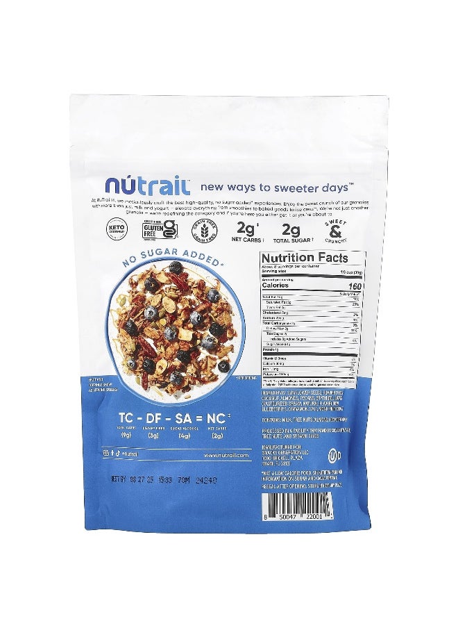 NuTrail NuTrail, Nut Granola, Blueberry Cinnamon, 8 oz (227 g)  - Image 2