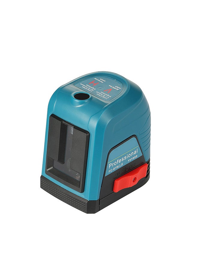 Generic Laser Leveller Self-Levelling Laser Leveller with Green Light Cross Lines Laser Vertical and Horizontal Line Laser Strength Adjustment Tool  - Image 1