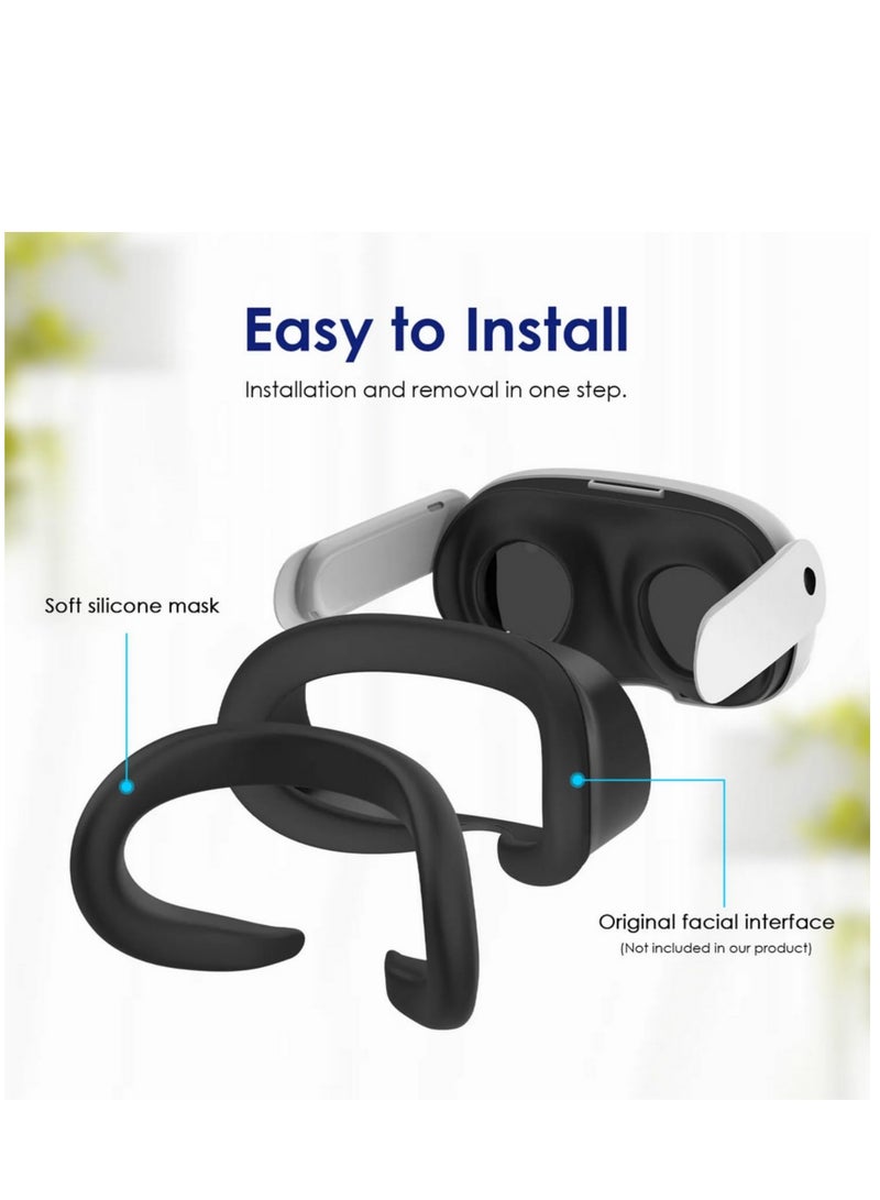 نظارات سيليكون قناع الوجه استبدال واجهة حماية قناع العين المضادة للعرق - Image 3