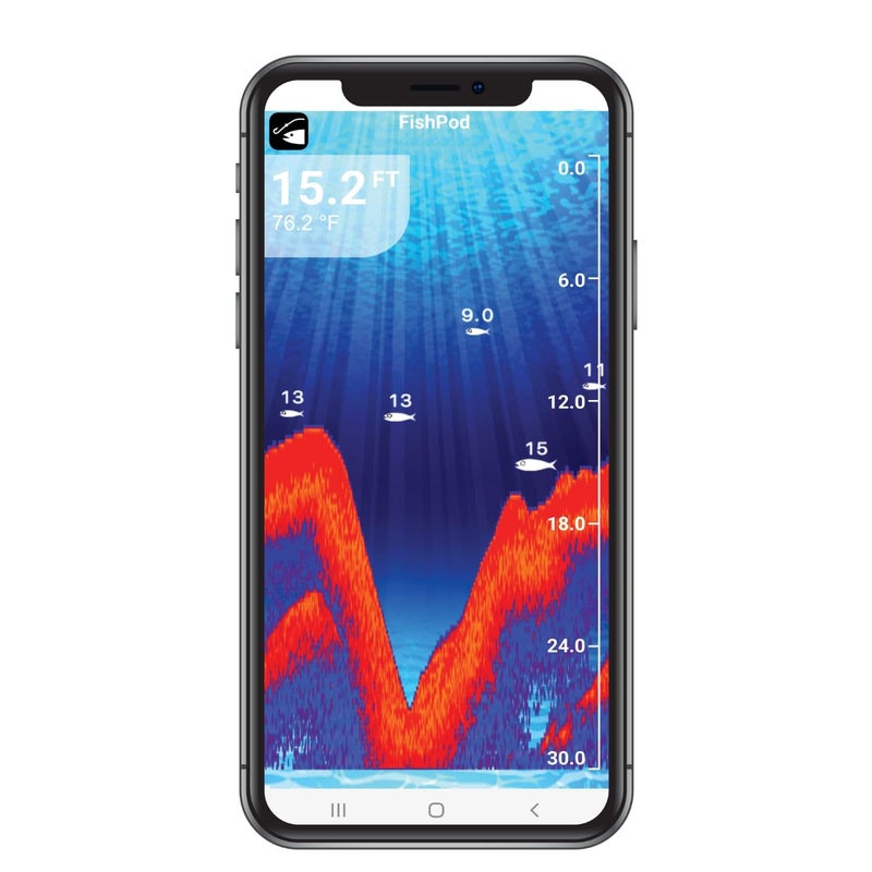 HawkEye FishPod® 5X Bluetooth Fishfinder - Image 3