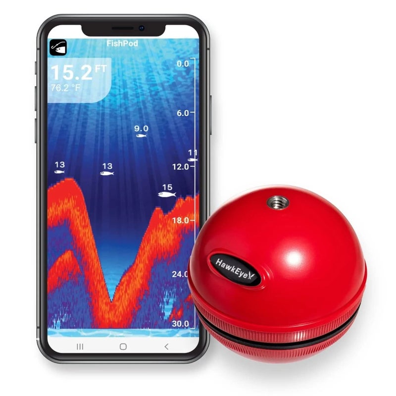 HawkEye FishPod® 5X Bluetooth Fishfinder - Image 1