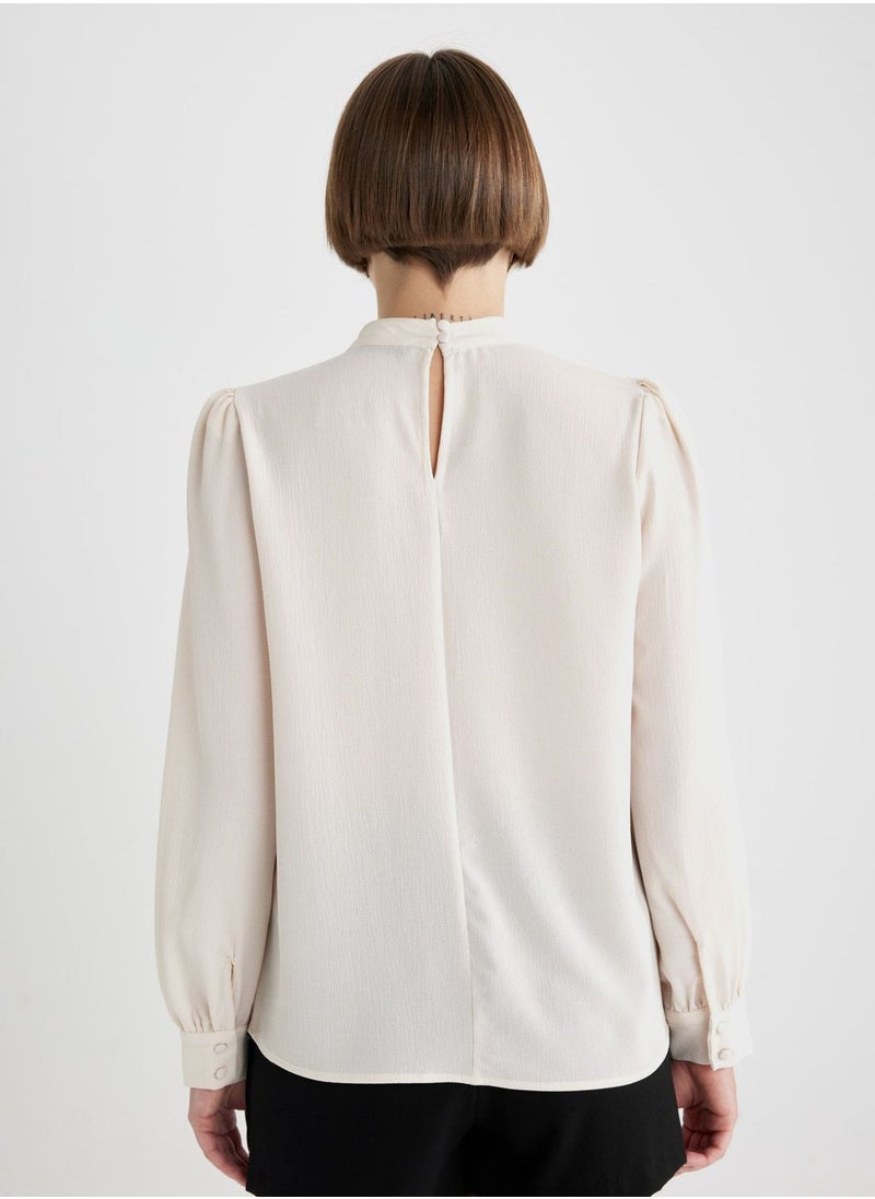 DeFacto - Woman Regular Fit Long Sleeve Blouse - Image 1