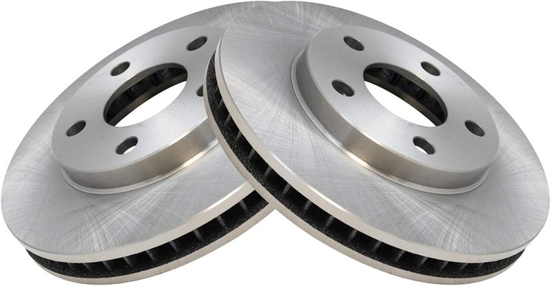 TRQ Front Disc Brake Rotor Pair Set Compatible with 88 / Bonneville/Century/Grand Prix/Intrigue/LeSabre/Montana/Regal/Silhouette/Trans Sport/Venture - Image 3