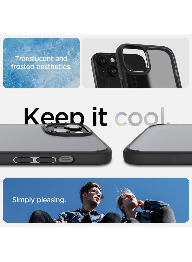 Rock Pow Ultra Hybrid Designed for iPhone 15 Case Shockproof Dust-Proof Strong Durable Heavy Duty Full Body Rugged  - Image 2
