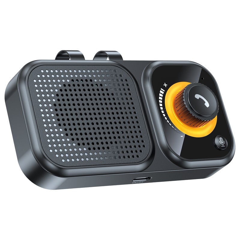 Visor Bluetooth Car Kit with Auto Answer, Hands-Free, Dual 3W Speaker, Music Player - Image 1