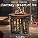 Flever Dollhouse Miniature DIY House Kit Creative Room Dream Bottle Series with Furniture for Romantic Valentines Gift Magical Shop - Image 4