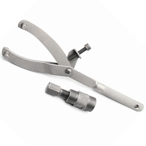 ZPFLL Adjustable Locking Spanner Wrench Clutch, With 24mm&27mm Magneto Flywheel Puller Tool - Image 5