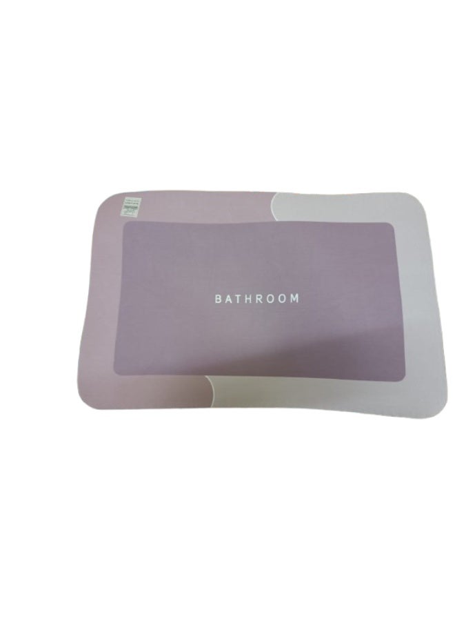 Bathroom Solution Super Absorbent Stain Resistant Non-Slip Bath Mat  - Image 2
