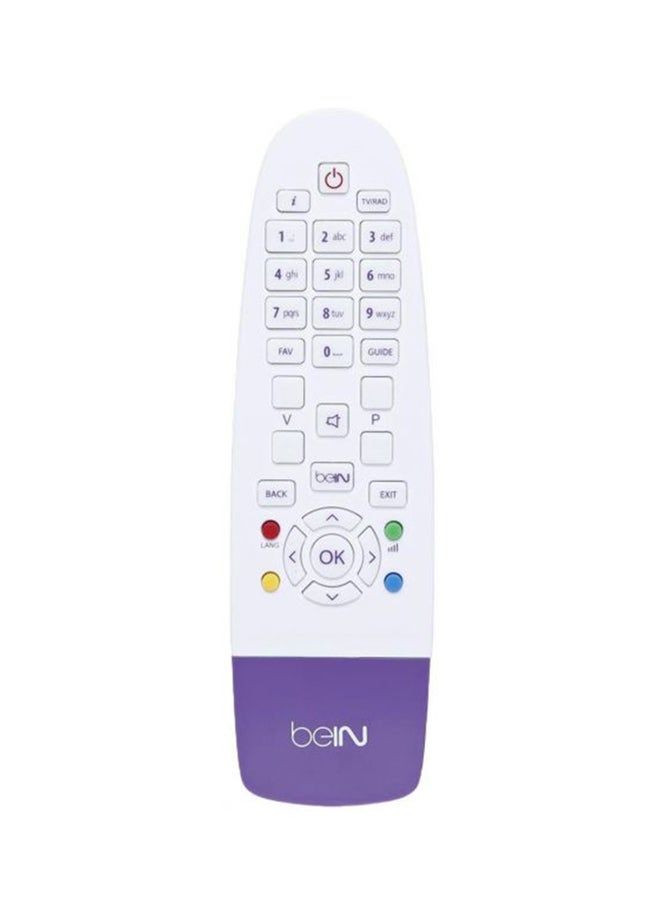 bein Sports Receiver Remote control White/Purple