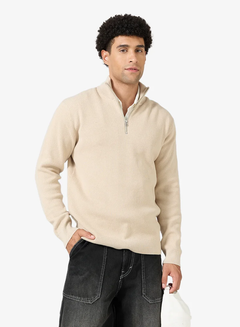 Ripples Men's Quarter-Zip Sweatshirt