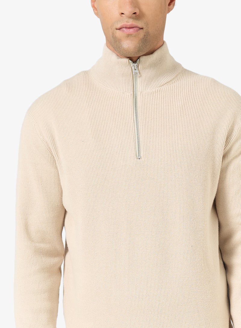 ريبلز مع نمشي سويت شيرت رجالي بسحاب نصفي - Image 3