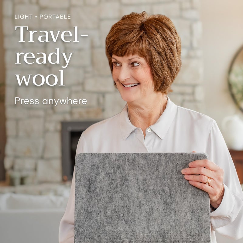 Novodon Merino Wool Pressing Mat for Quilting 17" x 13.5" 100% Merino Wool Pressing Mat for Quilting and Ironing - Image 3