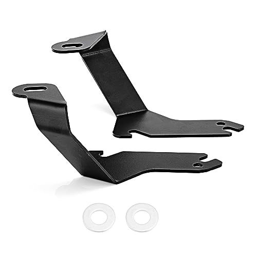 Mofun Engine Hood Cowl Panel LED Brackets for LED Light Pods Whip Antenna Compatible with Chevy Silverado Tahoe Suburban Sierra Yukon 1999-2006 - Image 1