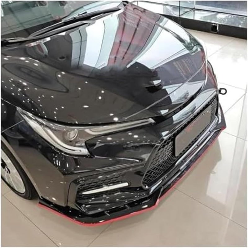 QASULER Front Bumper Spoiler Lip for Toyota Corolla XSE - Image 2