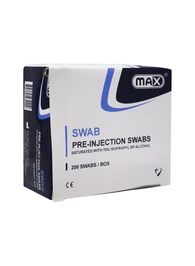 Max Alcohol Swab 200'S - Image 3