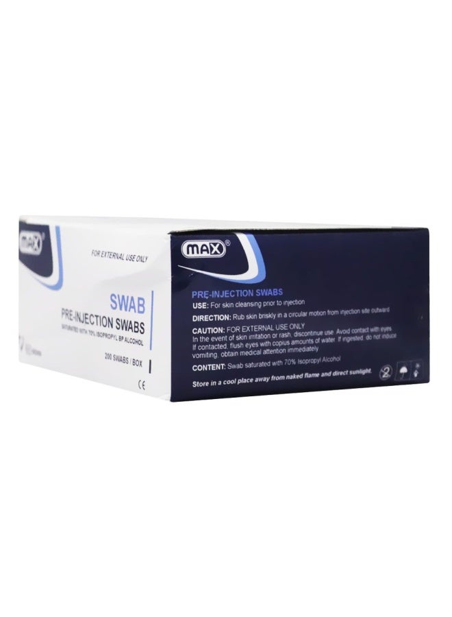 Max Alcohol Swab 200'S - Image 4