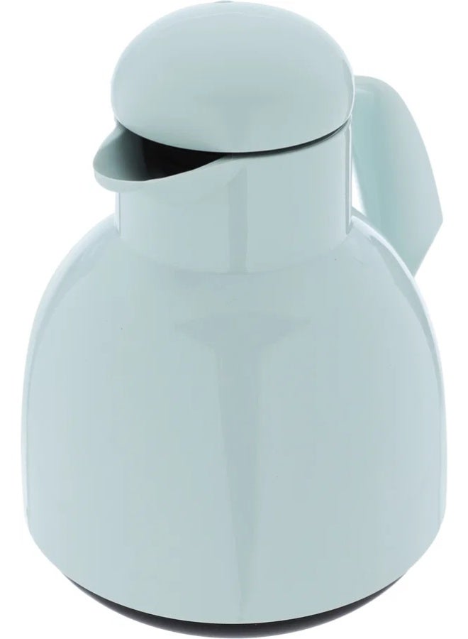 helios Thermos, 1 liter, thermal glass inner case, pressure - light green - Image 3