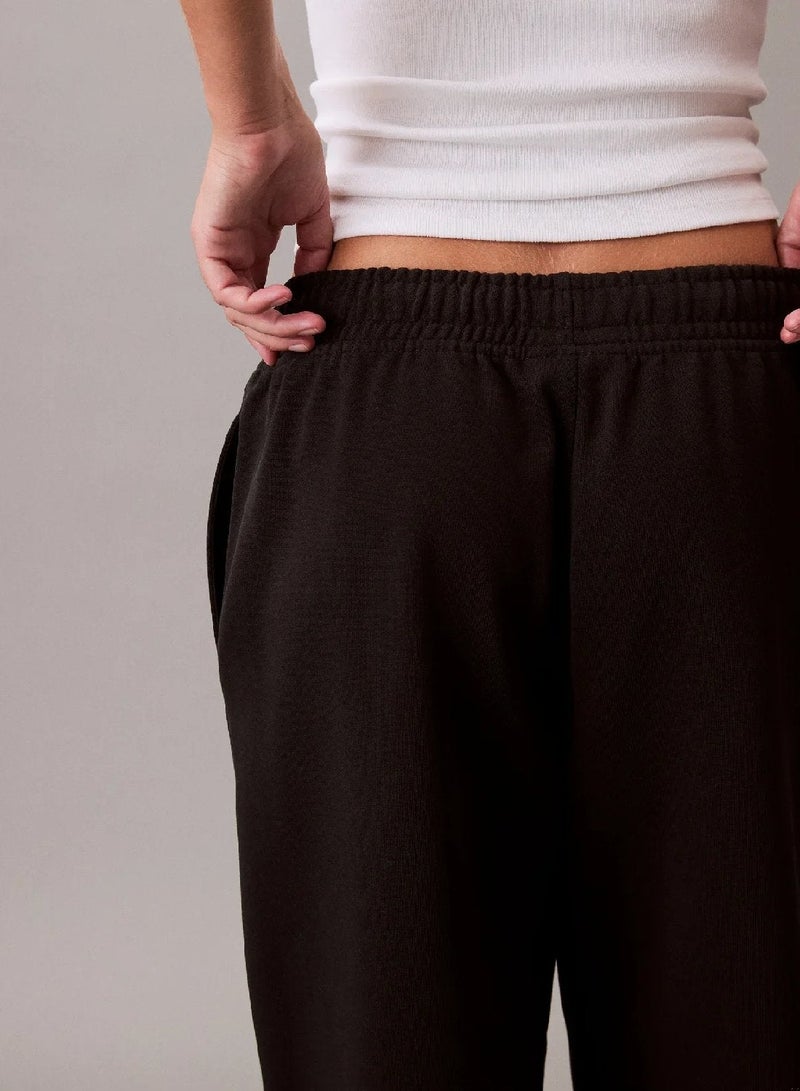 CALVIN KLEIN Relaxed Monogram Joggers - Image 3