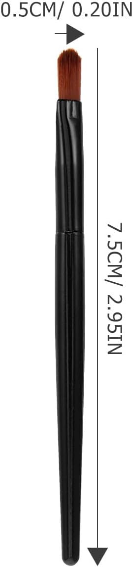 Uonlytech أونيليتيك 100 قطعة من أعواد الشفاه القابلة للاستخدام لمرة واحدة فرش شفاه متعددة الوظائف فرشاة تلوين أحمر الشفاه أدوات لمستحضرات التجميل - Image 3