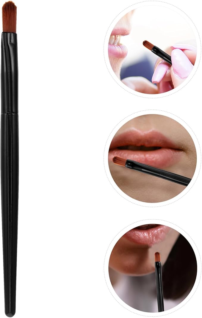 Uonlytech أونيليتيك 100 قطعة من أعواد الشفاه القابلة للاستخدام لمرة واحدة فرش شفاه متعددة الوظائف فرشاة تلوين أحمر الشفاه أدوات لمستحضرات التجميل - Image 4