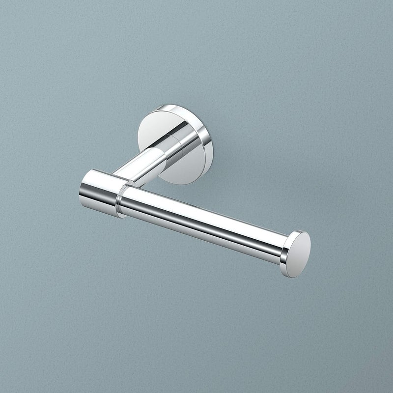 Gatco 4663 Reveal Euro Toilet Paper Holder Chrome  Wall Mounted 713 W Euro Style Toilet Tissue Holder for Bathroom - Image 2