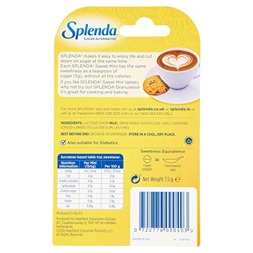 SPLENDA سبلندا محلي خالي من السعرات - 500 قرص - Image 2