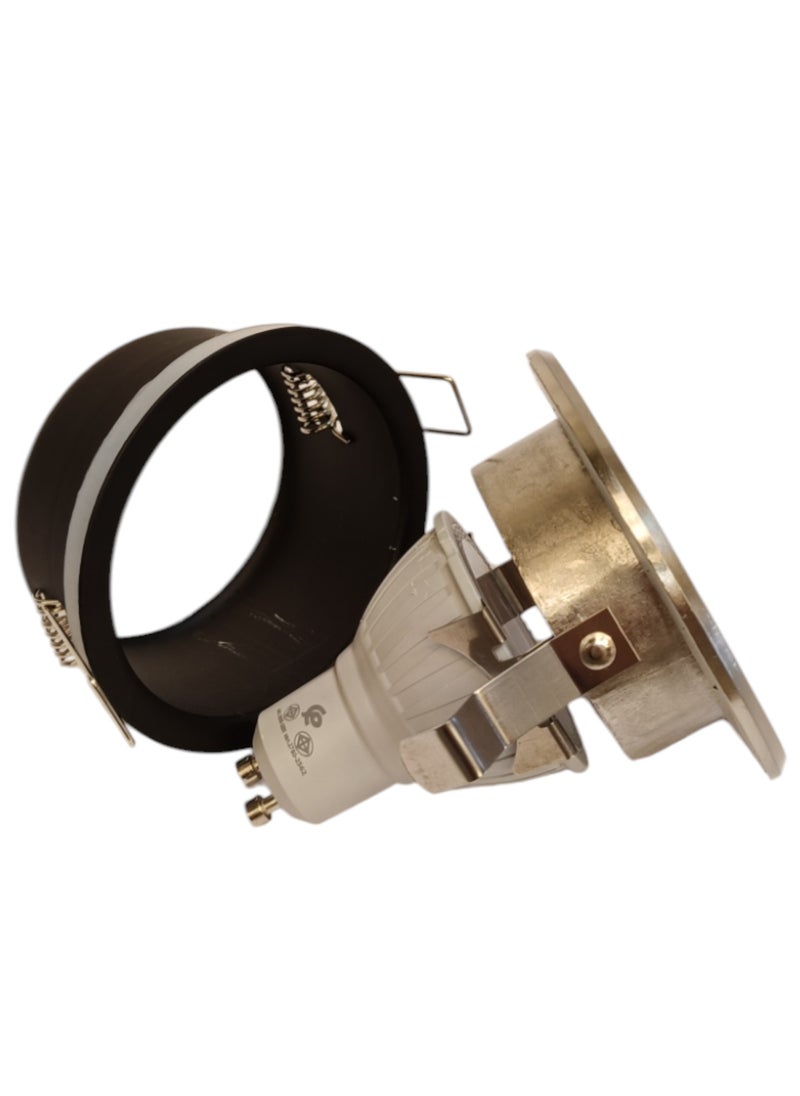 ميجامان Spot Light Frame GU10 Round MQTL1126 R75- Chrome  - Image 3