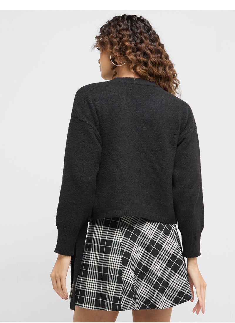 ONLY Bow Detailed Wrap Cardigan  - Image 2