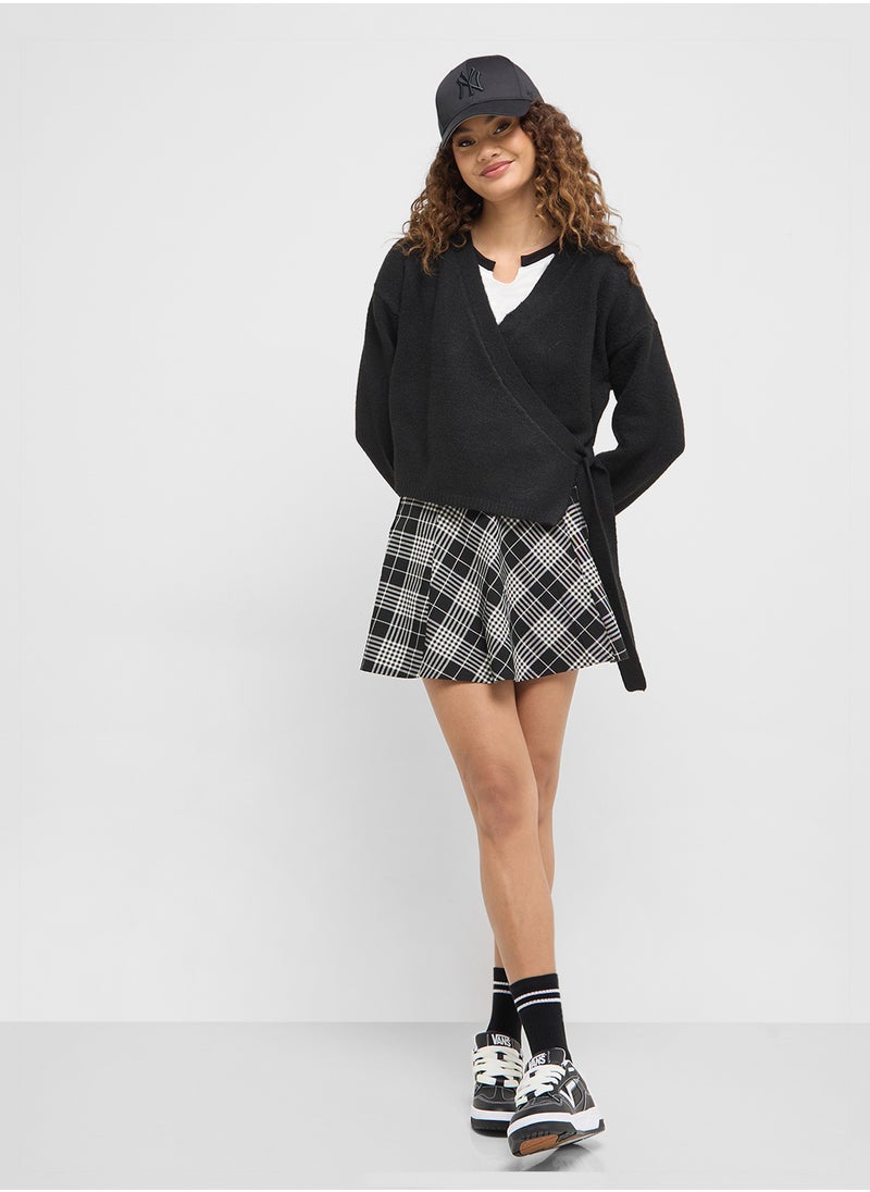 ONLY Bow Detailed Wrap Cardigan  - Image 4