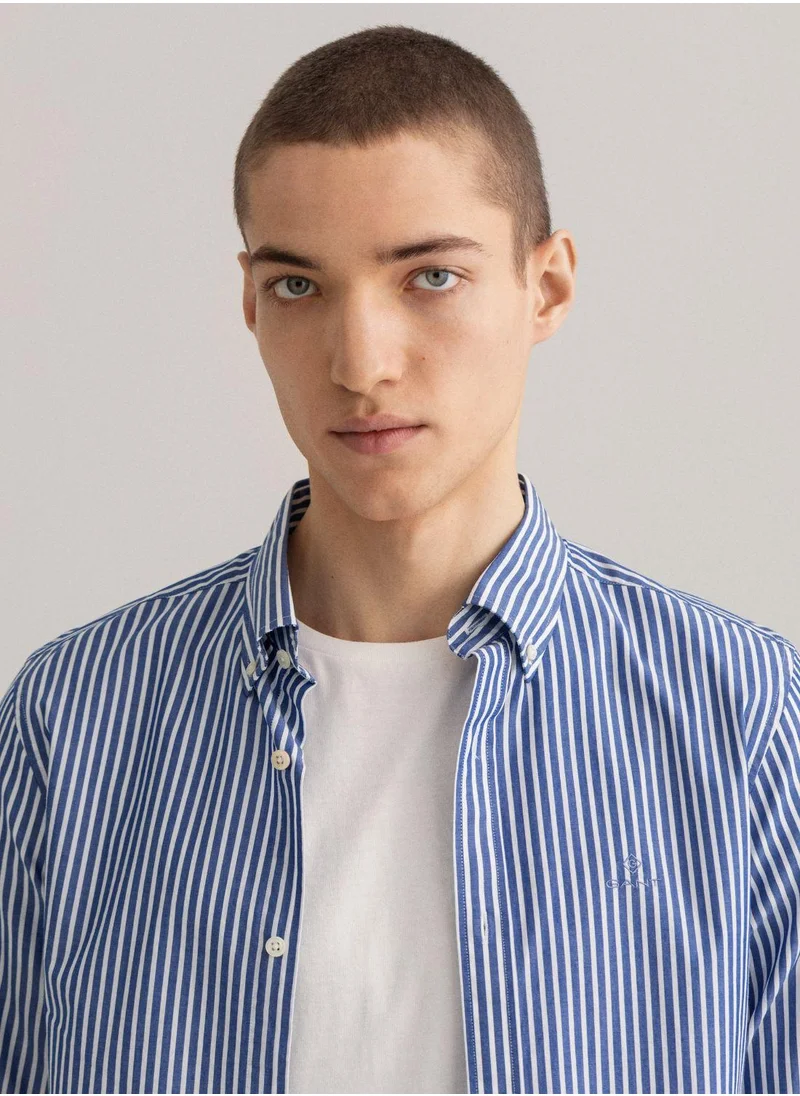 GANT Gant Slim Fit Stripe Broadcloth Shirt