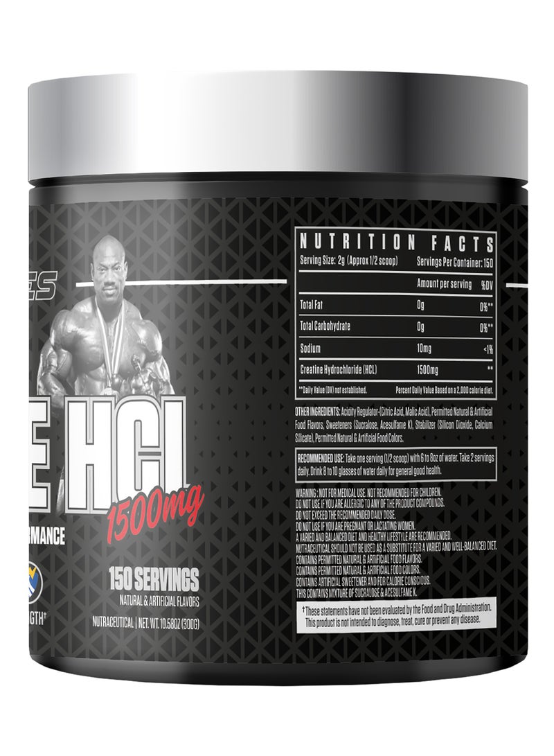 DEXTER JACKSON Black Series Creatine HCL 1500mg - Micronized Creatine for Pure Performance - Fruit Punch - Image 3