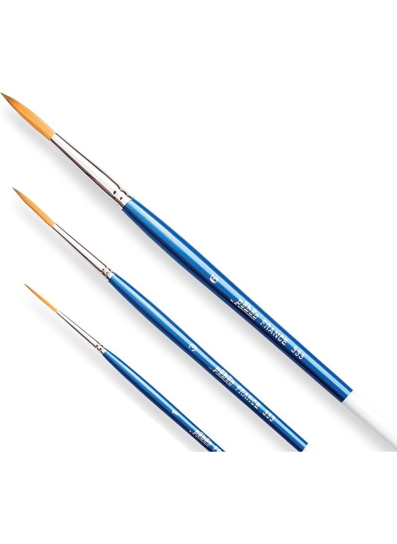 Pebeo No:4 Synthetic Tip Writing and Illumination Brush 
