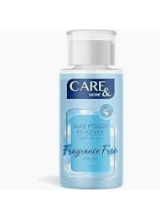 CARE&MORE NAIL POLISH  FRAGRANCE FREE