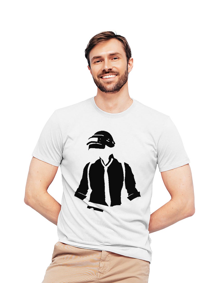 Fashion World Cotton T-shirt Printed with High-quality PUBG game - Image 1