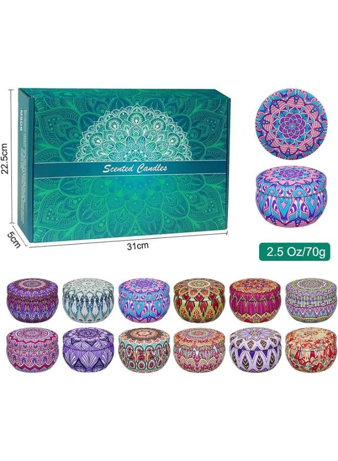 مجموعة مكونة من 12 شموع عديمة اللهب والدخان - Image 4