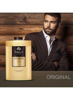 Yardley Original Deodorising Talc For Men 250grams  - Image 3