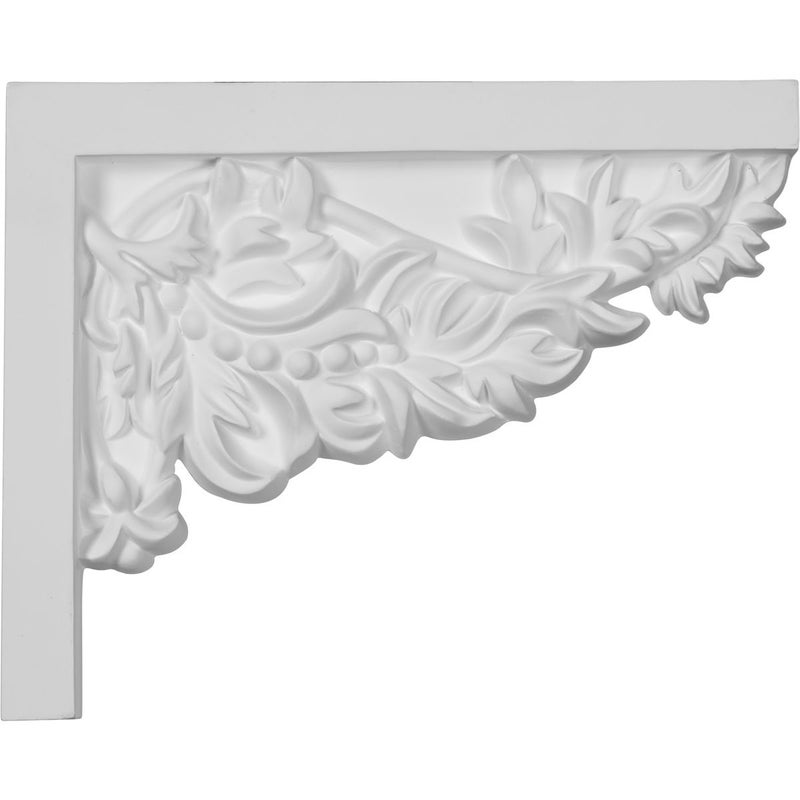 Ekena Millwork SB09X07AT-R Attica Small, Right Stair Brackets, 9"W x 7 1/4"H x 3/4"P, Primed - Image 2