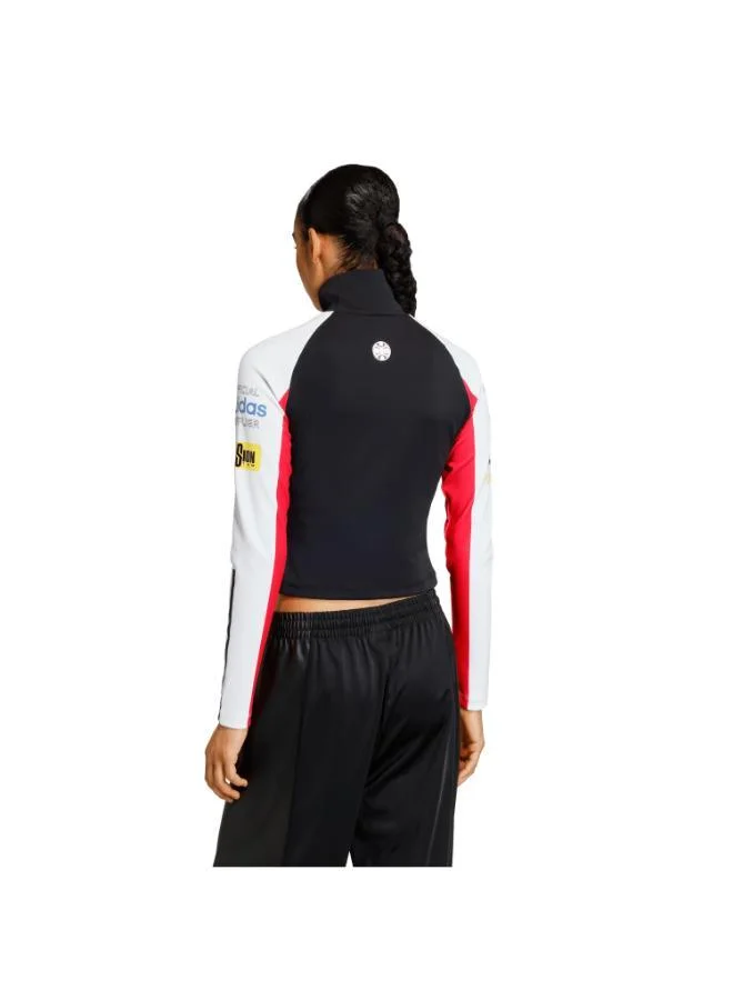 adidas Originals TEAMGEIST SLIM FULL ZIP TOP