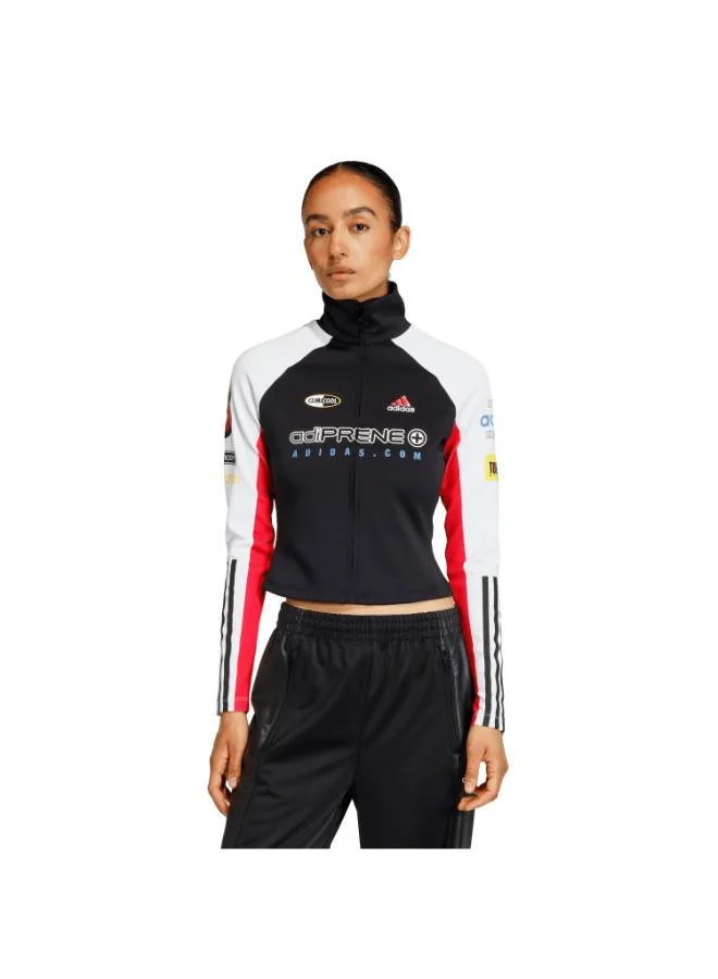 adidas Originals TEAMGEIST SLIM FULL ZIP TOP