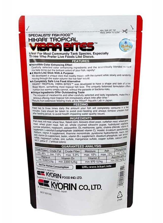 Hikari Vibra Bites are ideal for tropical fish that prefer live foods - Image 2