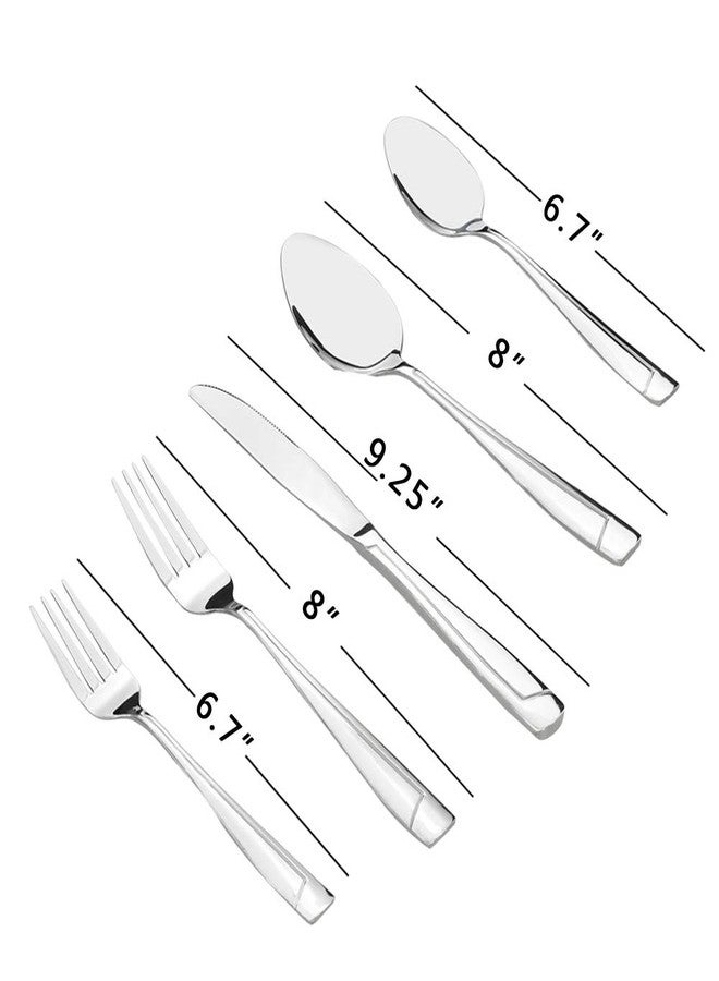 كاند طقم أدوات مائدة من الفولاذ المقاوم للصدأ مكون من 30 قطعة، يكفي لـ 6 أشخاص - Image 2