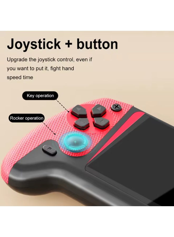 Ainawo Handheld Game Console Retro Portable Gaming System With 500 Built-in Classic Games, 3.5" LCD Screen, Rechargeable Battery, TV Output, And External Gamepad For 2-Player Fun, For Kids & Adults - Image 4