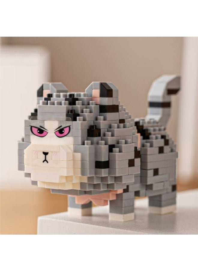 Generic Cartoon Educational Assembly Cute Doll Ornaments Building Block Toys Suitable For Children Over 14 Years Old  - Image 1