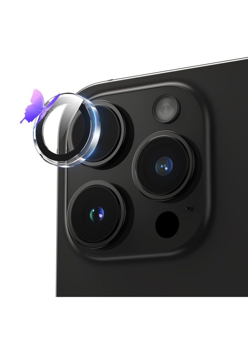 GREEN LION 4 In 1 Defender Pack for iPhone 16 Pro / Anti-Shock Case / Crystal Clear / 360°Comprehensive Protection / Anti-Yellowing / Nano HD Full Protection / High Quality / Camera Lens Film / HD Anti-Reflection / Maximum Protection / Anti Fingerprint & Scratch / 3D Pet HD Glass / Durable / HD Clarity / Anti-Broken Edges - Black  - Image 2