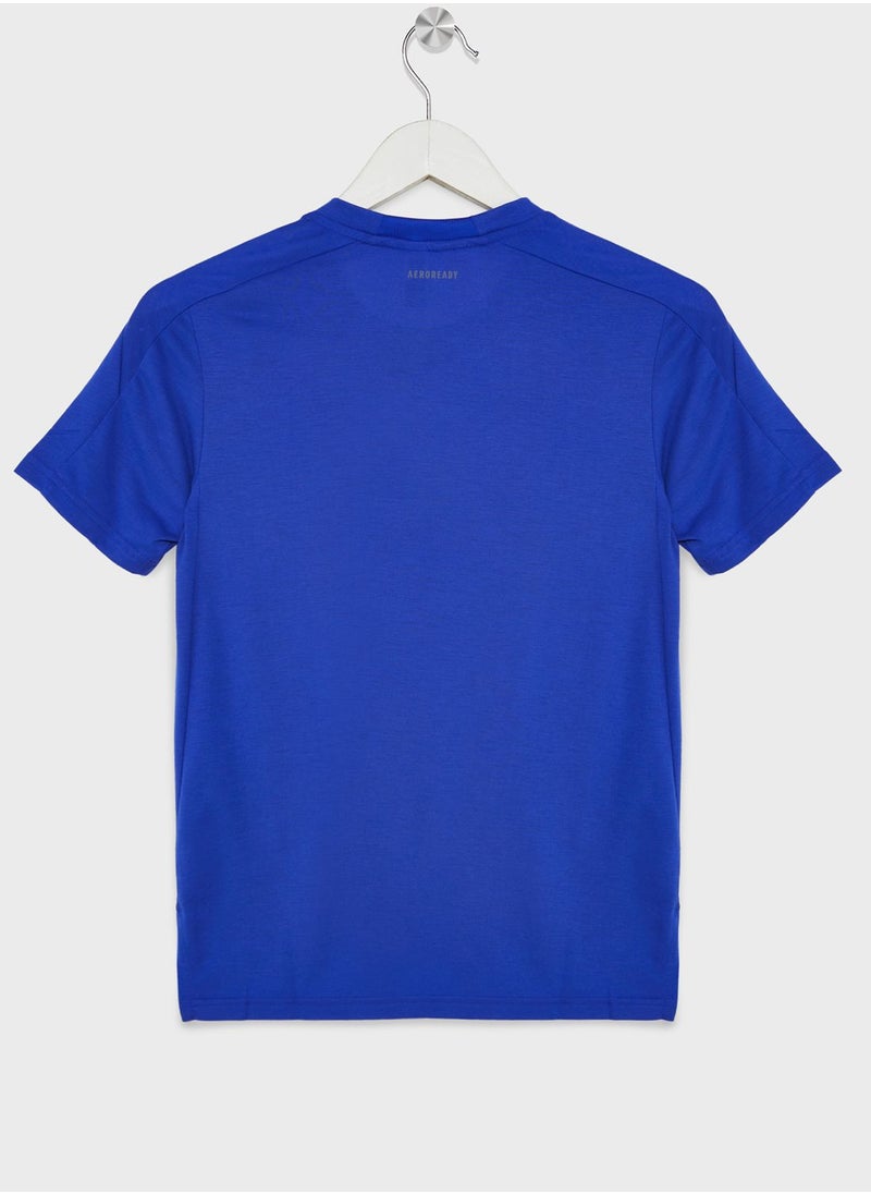 Adidas - Junior Designed For Training T-Shirt - Image 1