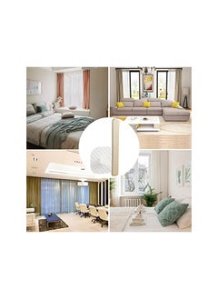 The Bros 2PCS Gold Curtain Holdbacks for Home, L Shaped Curtain Hooks for Office Self Adhesive Drapery Curtain Tiebacks  - Image 2