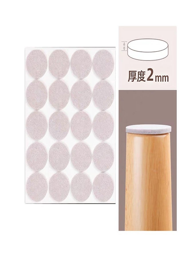 YUISI Chair Leg Floor Protector - 125 Pieces, Furniture Felt Pads | Noise-Reducing Buffer for Furniture Legs Table/Chair Leg Caps - Image 2